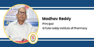 G.Pulla Reddy Institute of Pharmacy Principal: Mr Madhav Reddy Interview